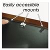 Nudell 15815 Solid Oak Hardwood Frame, 8-1/2 x 11, Walnut Finish