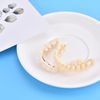 28pcs Denture Whitening Temporary Fake Teeth Upper Lower Removable Veneers, 01 Black