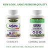 Paradise Herbs Arjuna, Antioxidant Supplement, Vegan, Non GMO, Gluten Free, 60 Vegetarian Capsules