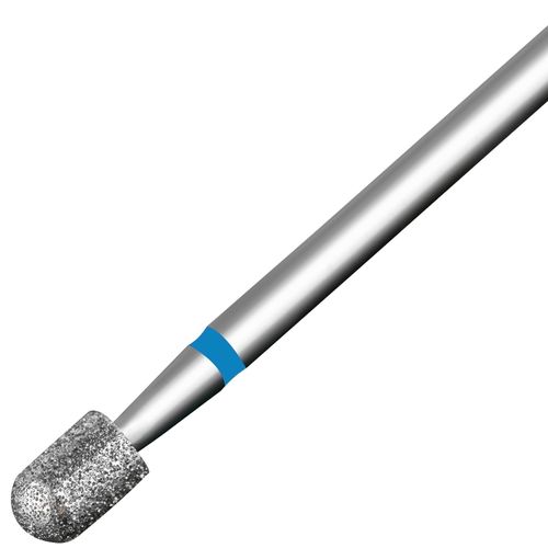 C12rtive Nail Drill Bit,Cylinder Diamond Carbide Cuticle Remover Bit,3/32" Shank,Professional Diamond Carbide Nail Drill Bit for Acrylic Gel Nails,Home Salon & DIY(Medium)
