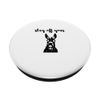 funny Donkey stay off your PopSockets Swappable PopGrip