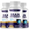 Brain Defender Capsules,  Advanced Cognitive Formula Supplement - 3 Bottles