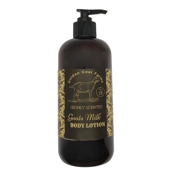 Golden Goat Farms Fresh Peaches Scented Body Lotion with Goats Milk, 8 Oz