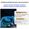 AC Current Transmitter,Hall DC Sensor,Output to PLC or Instrument,High Precision Perforated Sensing Current 0-100V-420mA
