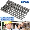 8PCS Torx & Hex Security Bit Set - Magnetic Screwdriver Tips Professional