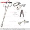 PRECISE CANADA: FOERSTER Sponge Forceps - Serrated, 9 1/2"