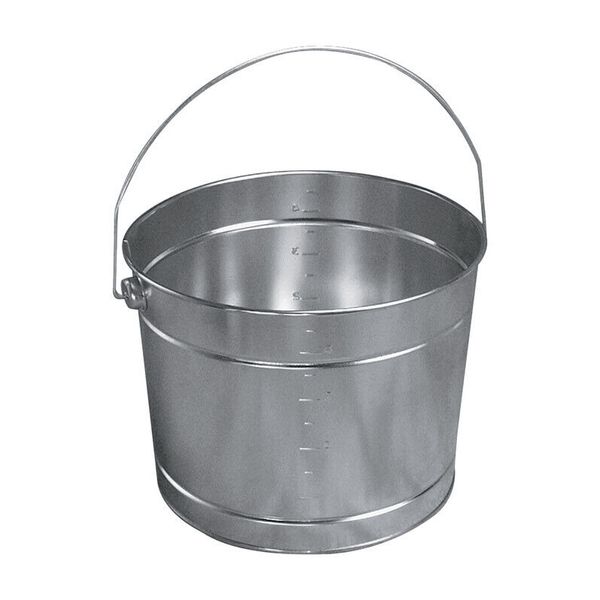 Leaktite Silver 5 qt. Metal Paint Pail (Pack of 12)