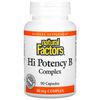 Natural Factors Hi Potency B Complex 90caps (50mg)