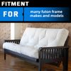 MOTOQUEEN Futon Frame Oblong Roller/Slider/Glider/Dowel Hardware Part Plastic Piece with Pin