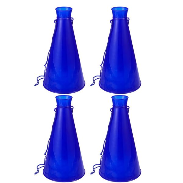 Sosoport 4pcs Cheering Horn Cheer Megaphone Sports Football Match Megaphone Sports Game Megaphone Sports Cheer Horn Megaphone Director Prop Kids Toys Plastic Microphone Child Portable