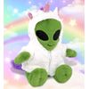 PLUSH UNICORN - SUPER-SOFT PLUSH - ALIEN 11"