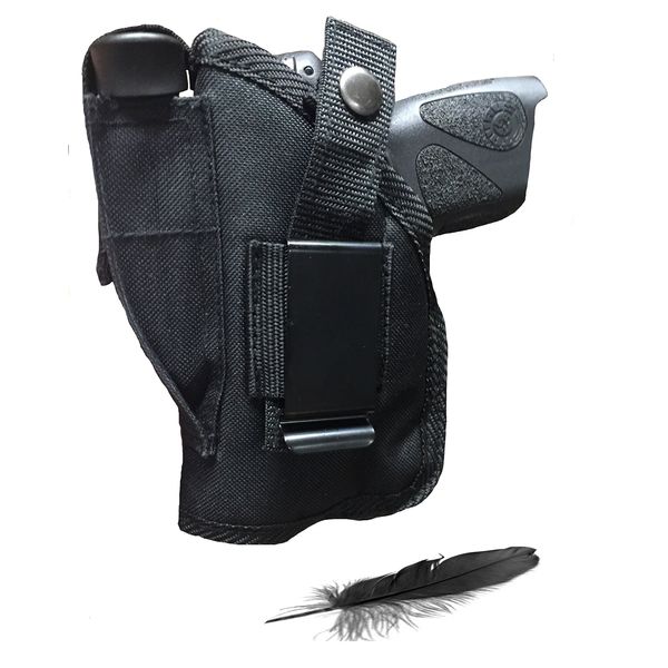 Fits Walther P22 with Laser Soft Nylon Inside or Outside The Pants Gun Holster.