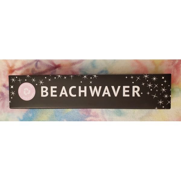 NEW LE Beachwaver Black Glitter B1 Rotating Curling Iron
