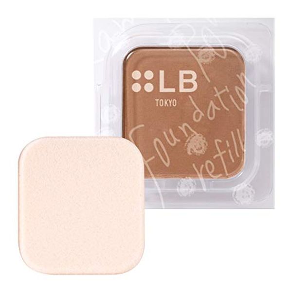 Iikei LB Seamless Powder Foundation Refill SPD-5 Tan Oak (0.4 oz (10 g) Powder Foundation