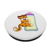 Tiger Baby bottle Milk PopSockets Swappable PopGrip