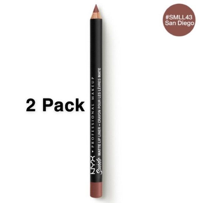 NYX Suède Matte Lip Liner 2 Pack-SMLL43 San Diego