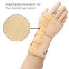 Body-Plus Direct Wrist Support Splint Brace for Left Hand, Small, Beige