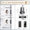 ARPHA Keyless Entry Smart Door Lock＆Handle, Fingerprint Electronic Keypad App