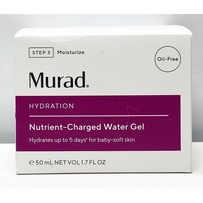 Murad Hydration Nutrient Charged Water Gel 1.7 FL OZ Step 3 Moisturize