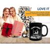 Data Analyst Coffee Mug 11oz Black - i'm not a robot - Computer Science Tech Web Developer IT Database Programming Coding Software