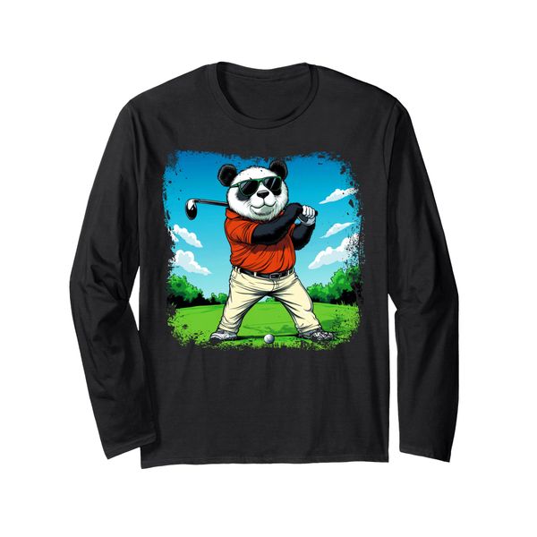 Golf Panda Long Sleeve T-Shirt