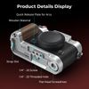 SmallRig 4735 FUJIFILM X-T50 Camera Handle Wood L-Handle (Silver)