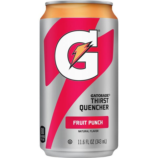 Gatorade Thirst Quencher, Fruit Punch, 11.6 Fl Oz (Pack of 24)