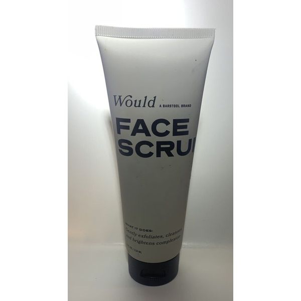 Would By Barstool Brand Exfoliating Face Scrub Exfoliates Cleanses Brightens