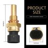 Downhill 1 PC Engine Water Cooling Temperature Sensor, Intake Air Temperature Cooling Sensor kit, Interior Engine Temperature Sensor Replacement, Compatible with Chevrolet Thorold (Gold)