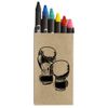 Azeeda 'Boxing Gloves' Coloured Crayon Set (CY00026034)