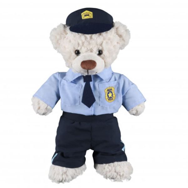 Blue Police Outfit - 16inch/40cm - Teddy Bear Clothes - BEAR NOT INCLUDED