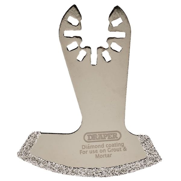 Draper 70473 Oscillating Multi-Tool Diamond Coated Cutting Blade (52mm)
