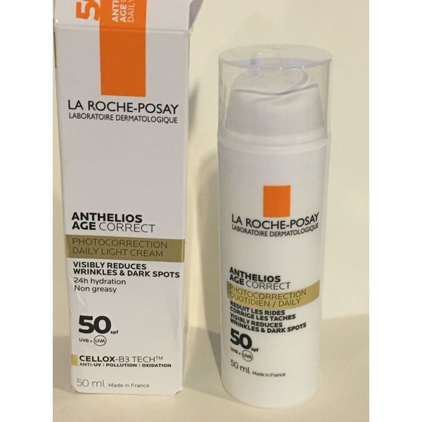 La Roche Posay Anthelios Age Correct Spf 50 Wrinkles & Dark Spots 50ml NIB