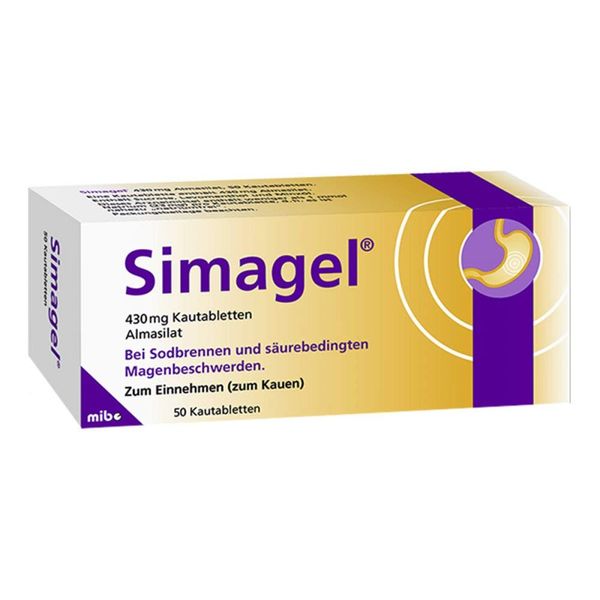 SIMAGEL Chewable Tablets Pack of 50