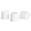 2 Oz. Plastic Clear Cylinder Bottles with black Dispensing cap  (50 PACK)