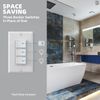 Decorator Triple Rocker Light Switch Three Single Pole Paddle Switch 15A 125V