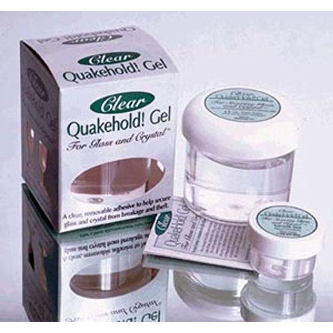 Clear Quake hold Gel (4 Ounces) from Quake Hold For Miniatures Only