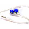 KICKER EB71BL Noise-Isolation In-Ear Monitors for iPhone, iPod, & Other mp3 Players - Blue