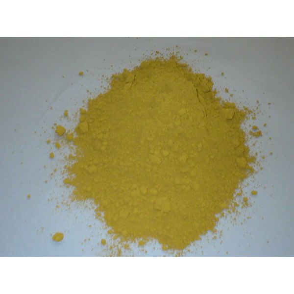 1 lb. Yellow Powdered Color for Concrete, Plaster, Cement