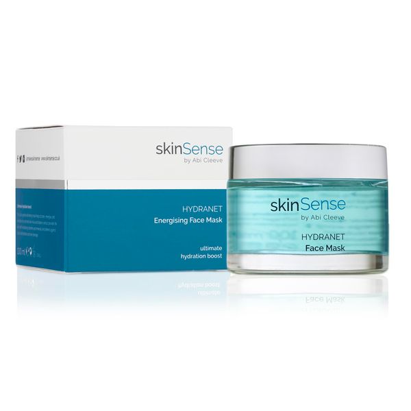 SkinSense Hydranet Energising Face Mask 100ml, Cooling Mask for Face, Hydrating Gel Mask, Refreshing Facial Gel Treatment, Jelly Mask for Face