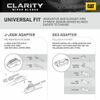 CAT Clarity Premium Replacement Windshield Wiper Blades 17 + 17 Inch (2 Pcs)