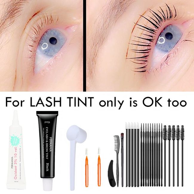 5pcs Eyebrow Tinting Kit Eyelash Eyebrow Dye Tint Gel Quick Dry