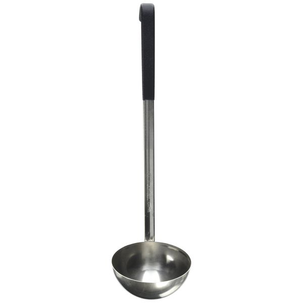 Vollrath 8 oz Stainless Steel Ladle w/ Black Kool-Touch® Handle