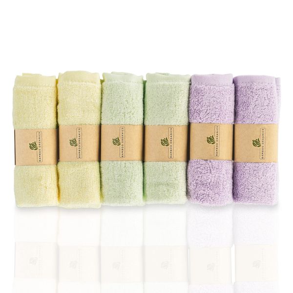 Bamboo Organics Best 100% Viscone from Bamboo Baby Washcloths Soft Baby Wipes