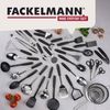 Fackelmann 680155 Sieve, Stainless Steel, Silver