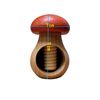 Nutcracker with screw system - VERY SOLID - natural wood nut cracker Solid Red