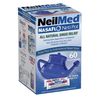NeilMed NasaFlo Unbreakable Neti Pot with 60 Premixed Packets