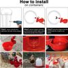 4pcs Chicken Automatic Waterer Cups Poultry Drinker Waterer Duck Quail Hen USA