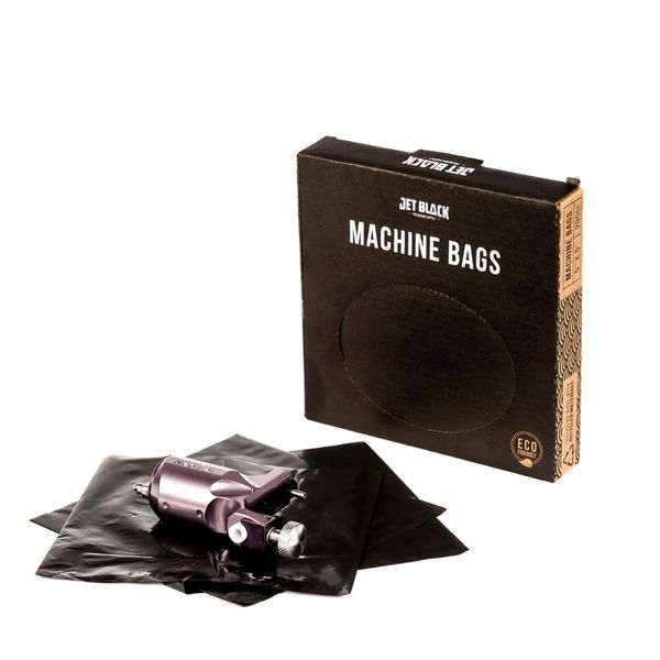 Jet Black Supply - Eco-Friendly Machine Bags 200 Count Authentic