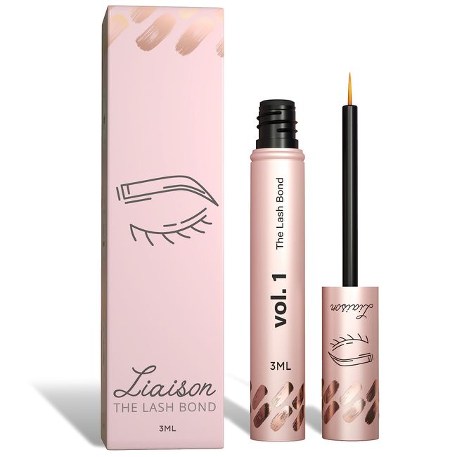 Liaison Lash Bond Eyelash Serum - Natural Growth Enhancer for Longer, Fuller Lashes - Vegan, Cruelty Free Formula